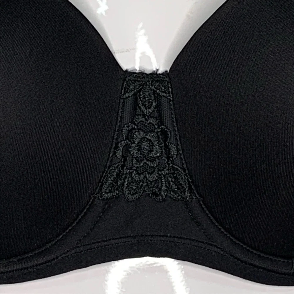 Vanity Fair NWOT Strapless Bra in Midnight Black Size 38C
